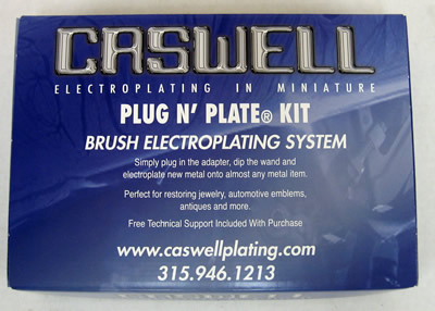 Plug N Plate Brush Plating Kit